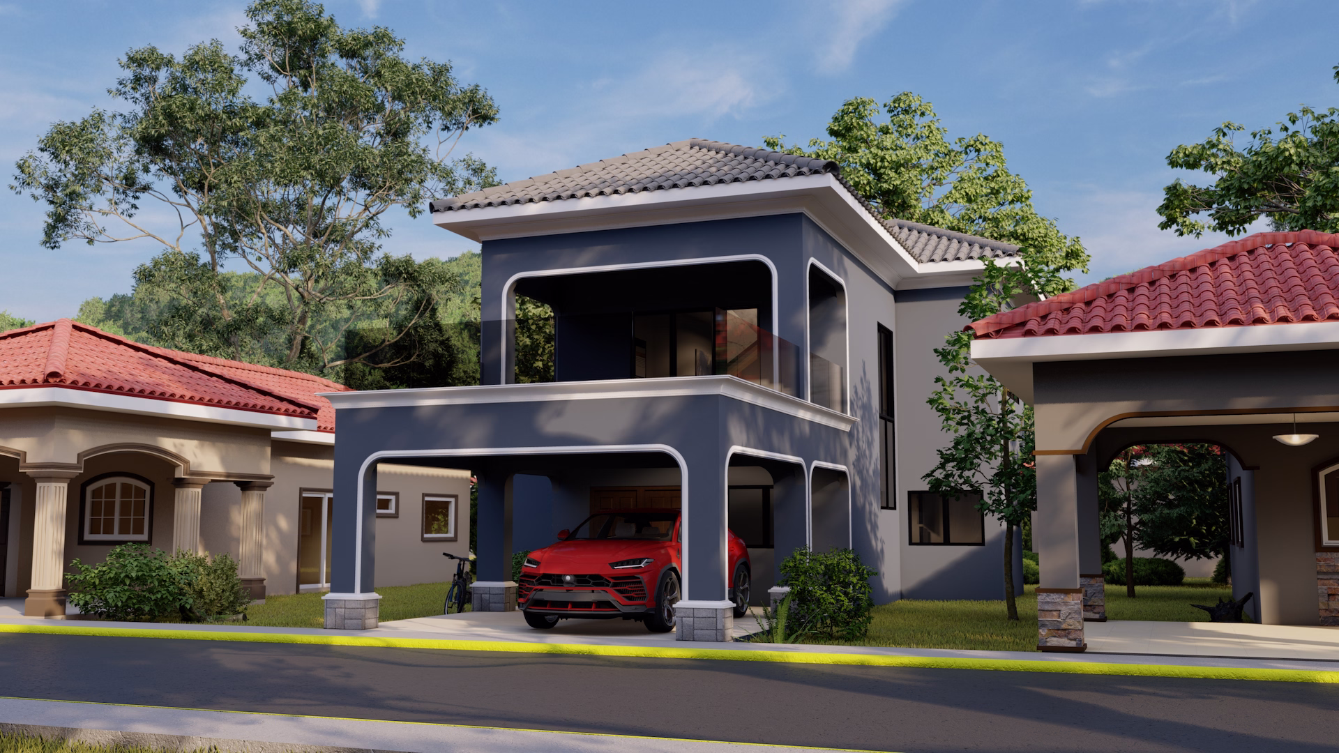 REND_001 · Casa Azul